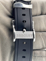 Breguet Marine Stainless Steel Silver Dial 39mm Automatic Men's Watch 5817