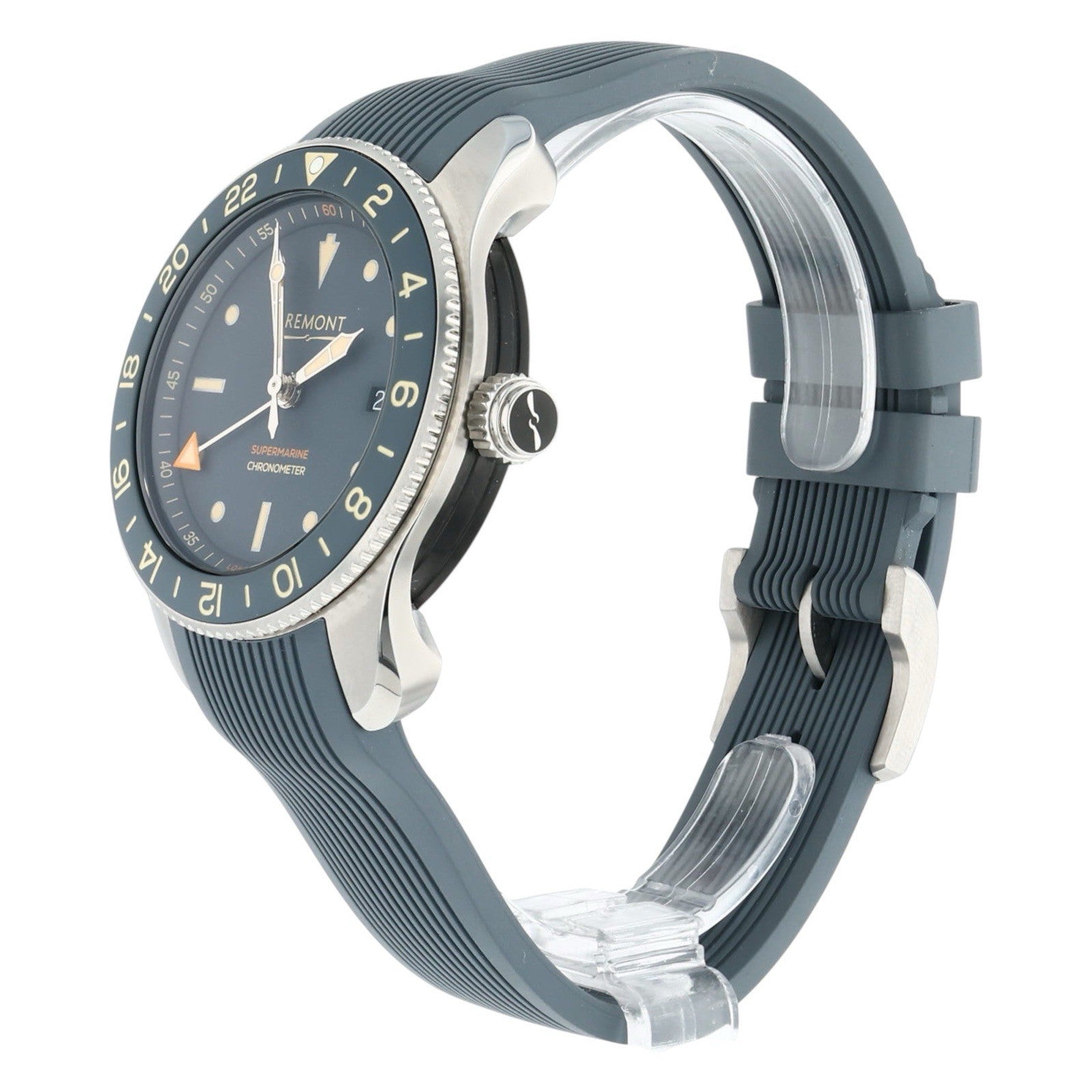 Bremont Supermarine Ocean Stainless Steel Grey Dial 40mm Automatic Men’s Watch