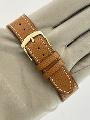 Omega De Ville 18k Yellow Gold Silver Dial 39mm Automatic Men’s Watch 4633.30.31