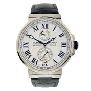 Ulysse Nardin Marine Steel White Dial 43mm Automatic Mens Watch 1183-122/40