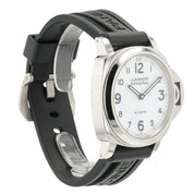 Panerai Luminor White Dial Stainless Steel 44mm Manual Wind Men’s Watch PAM00561