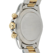 Rolex Daytona Gold & Steel Black Dial 40mm Automatic Movement Mens Watch 16523