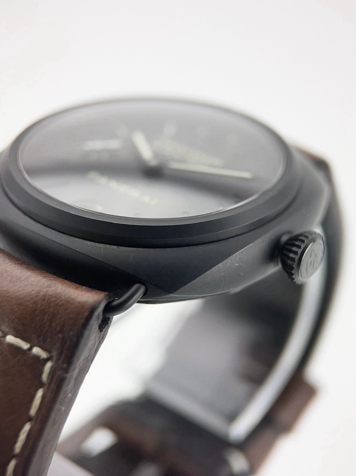 Panerai Radiomir Ceramic Black Dial 45mm Manual Wind Mens Watch PAM00292