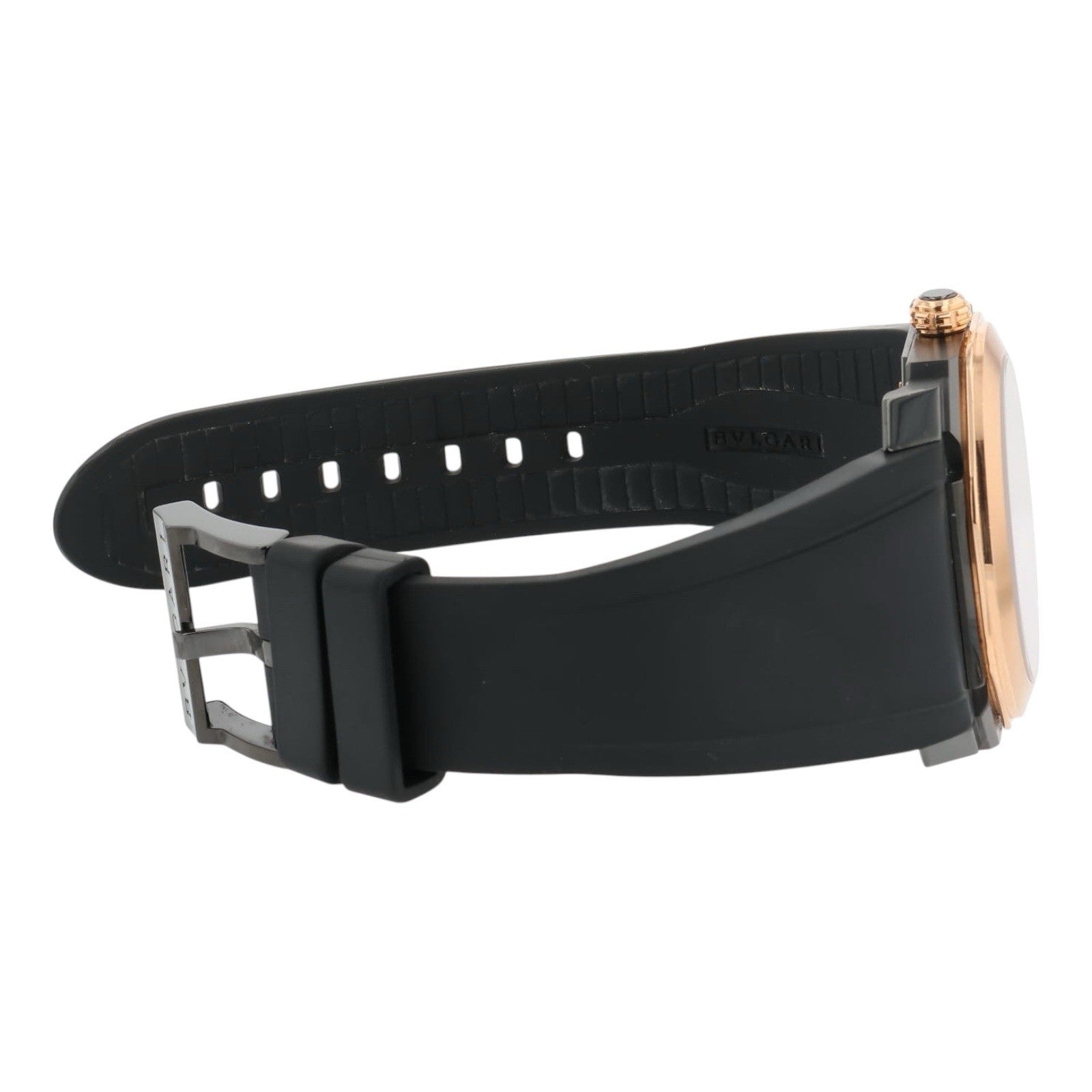 Bulgari Octo Steel And Gold Black Dial 41mm Automatic Mens Watch BGO P 41 SG