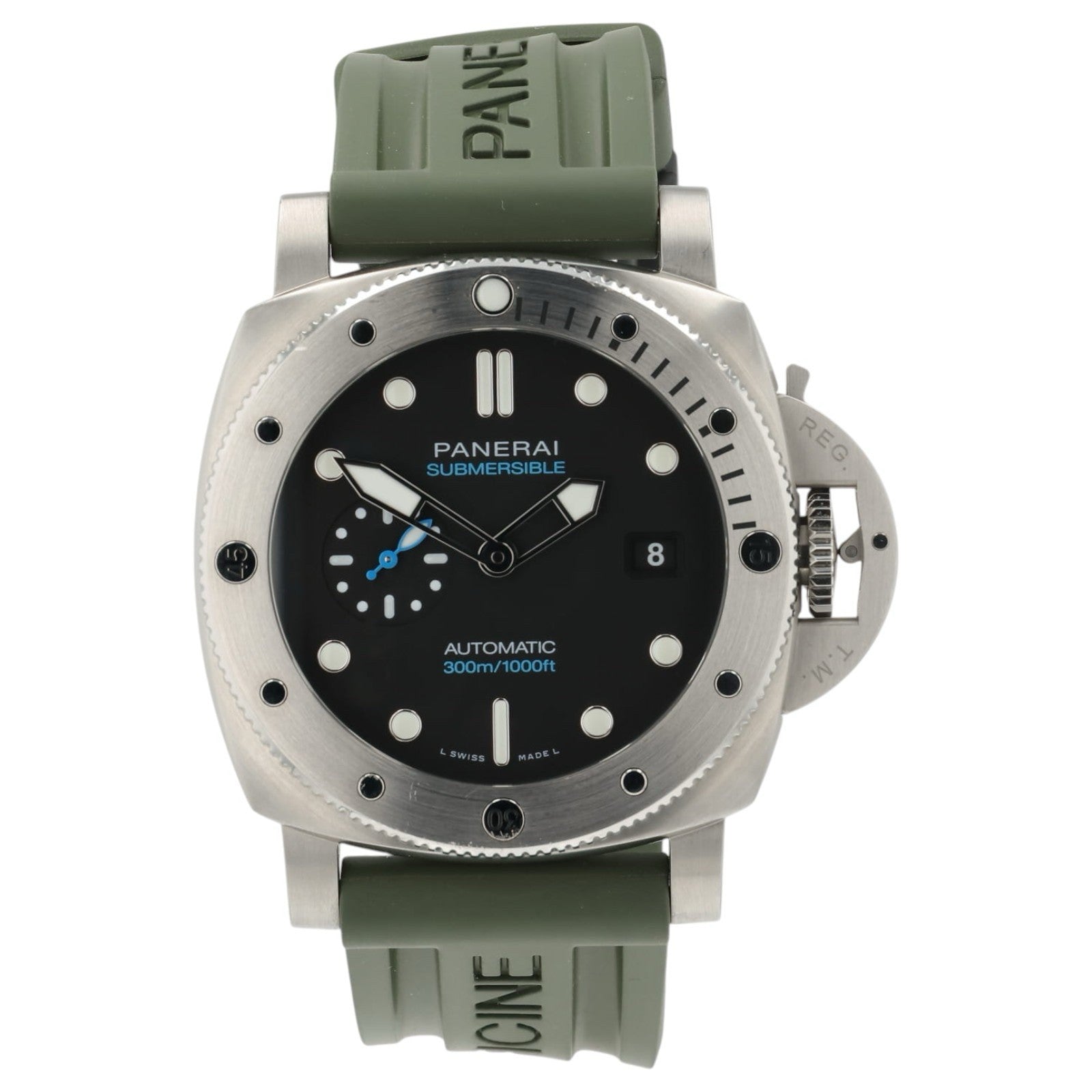 Panerai Submersible Black Dial Stainless Steel 44mm Automatic Men’s PAM01229