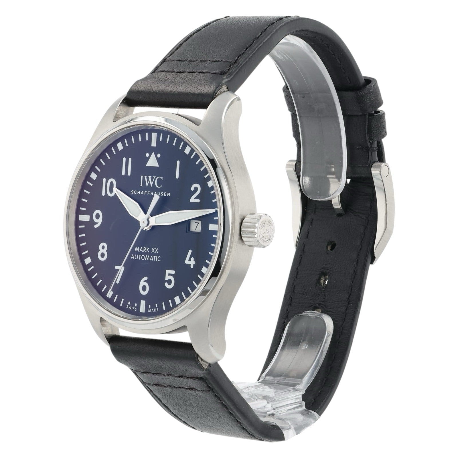 IWC XX Pilots Black Dial Stainless Steel 40mm Automatic Mens Watch IW328201