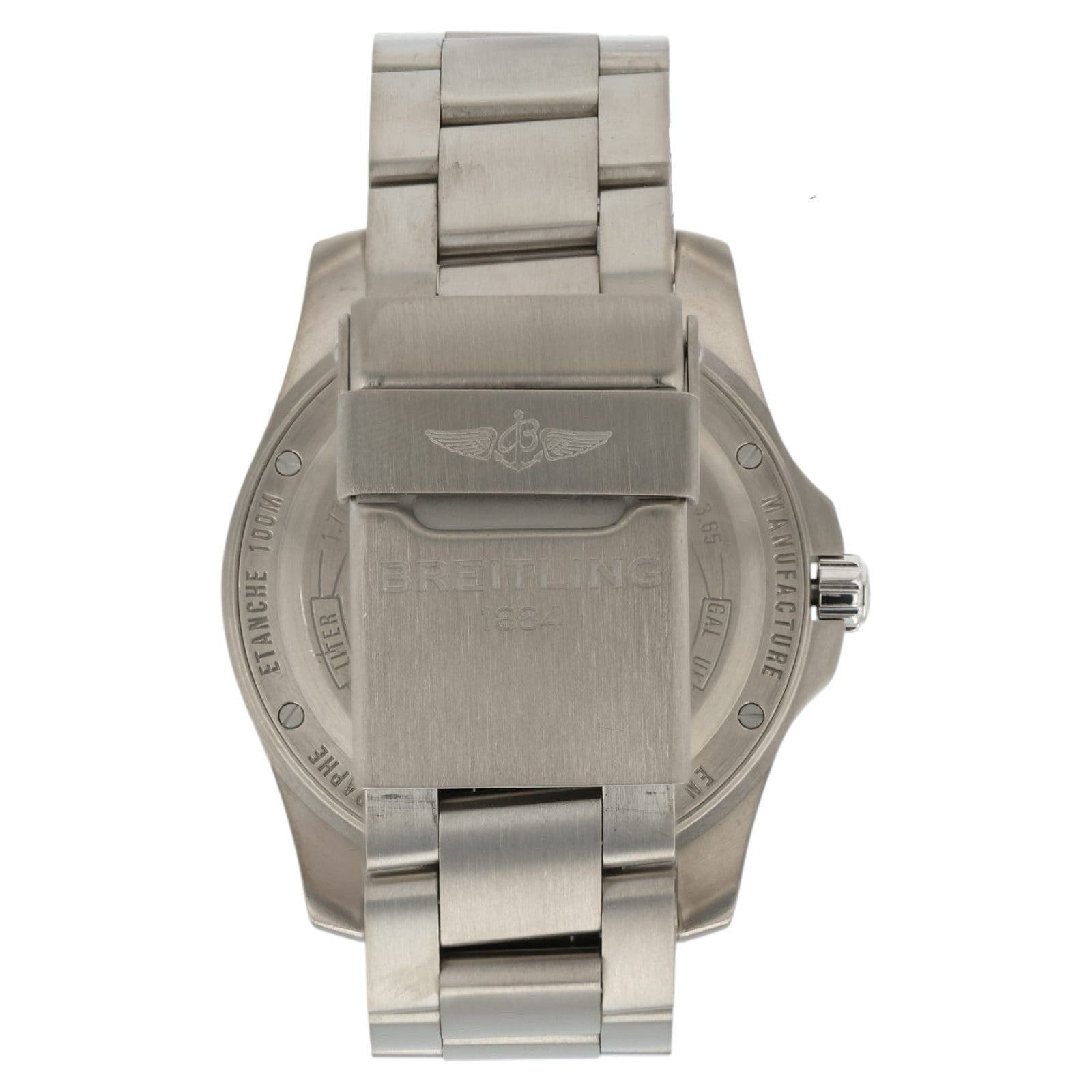 Breitling Aerospace Black Dial Titanium 43mm Quartz Movement Men’s Watch E79363