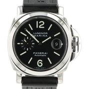 Panerai Luminor Marina Black Dial Stainless Steel 44mm Automatic Mens PAM00104