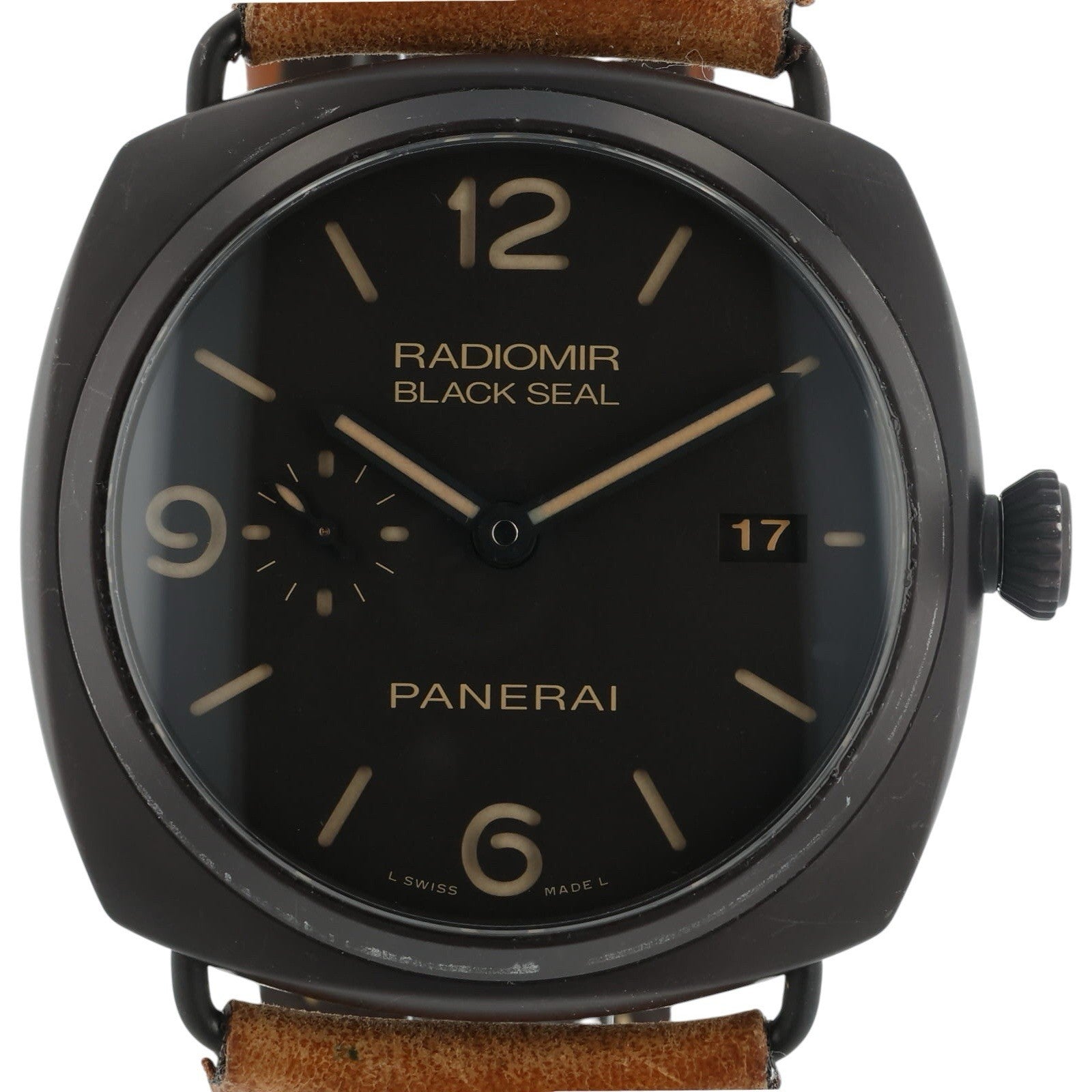 Panerai Radiomir Black Seal Composite Case Brown Dial 45mm Automatic PAM00505