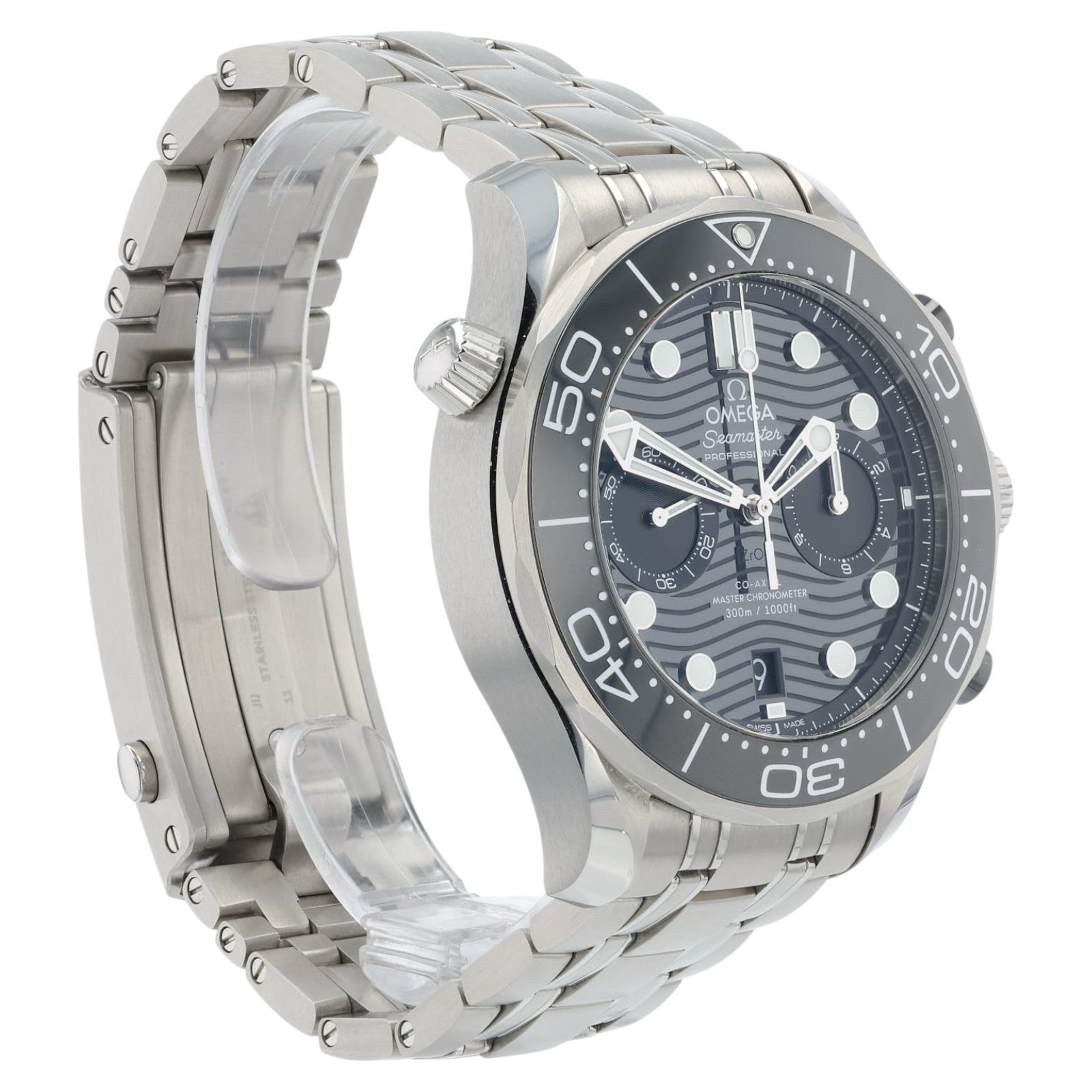 Omega Seamaster Black Dial Stainless Steel 44mm Automatic Men’s 210.30.44.51.001