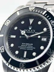 Rolex Sea-Dweller Stainless Steel Black Dial 40mm Automatic Men’s Watch 16600
