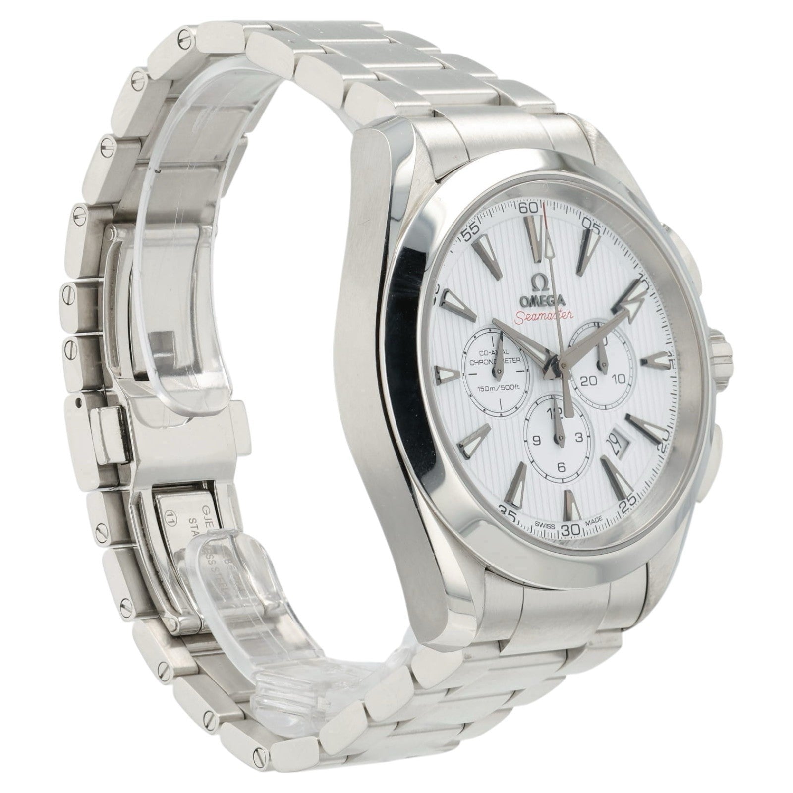 Omega Seamaster White Dial Stainless Steel 44mm Automatic 231.10.44.50.04.001