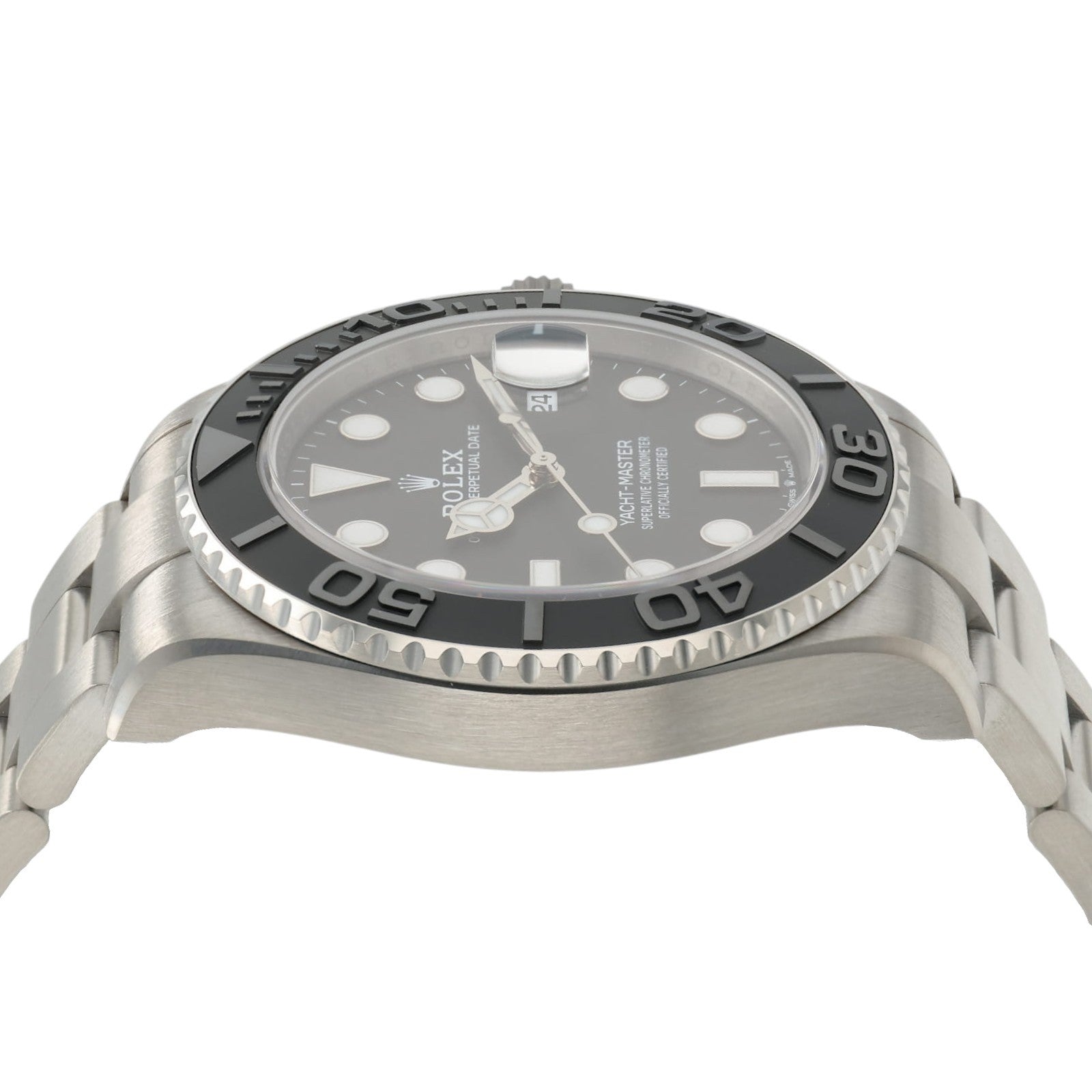 NEW 2024 Rolex Yacht-Master Titanium Automatic Black Ceramic 42mm Watch 226627