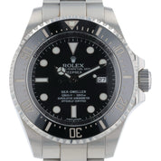 Rolex Sea-Dweller Stainless Steel Black Dial 44mm Automatic Mens Watch 116660