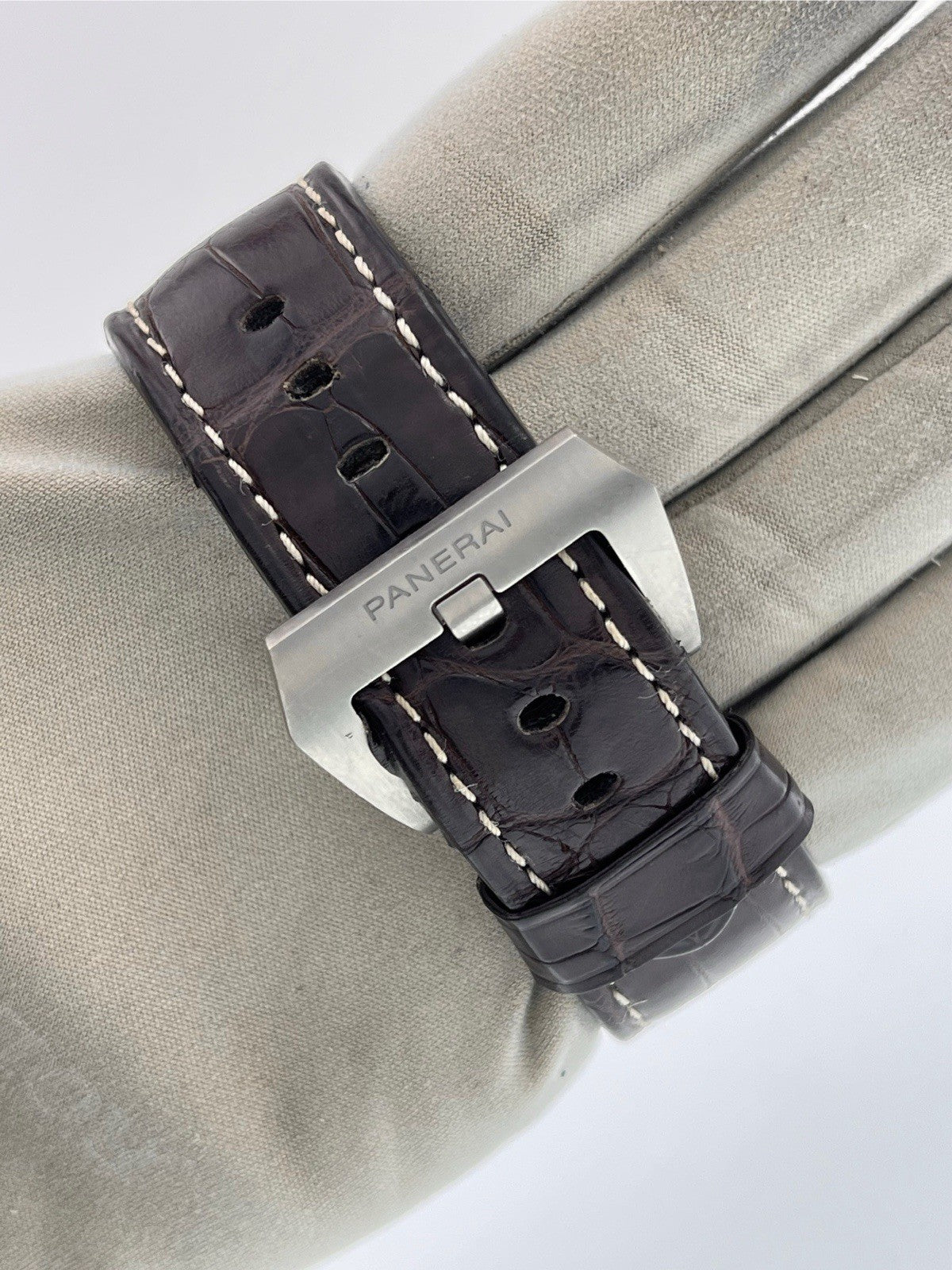 Panerai Luminor Marina 1950 Titanium Brown Dial 44mm Automatic Men's PAM00351