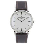 Vacheron Constantin Patrimony 18k White Gold Silver Dial 40mm Manual Wind 81180