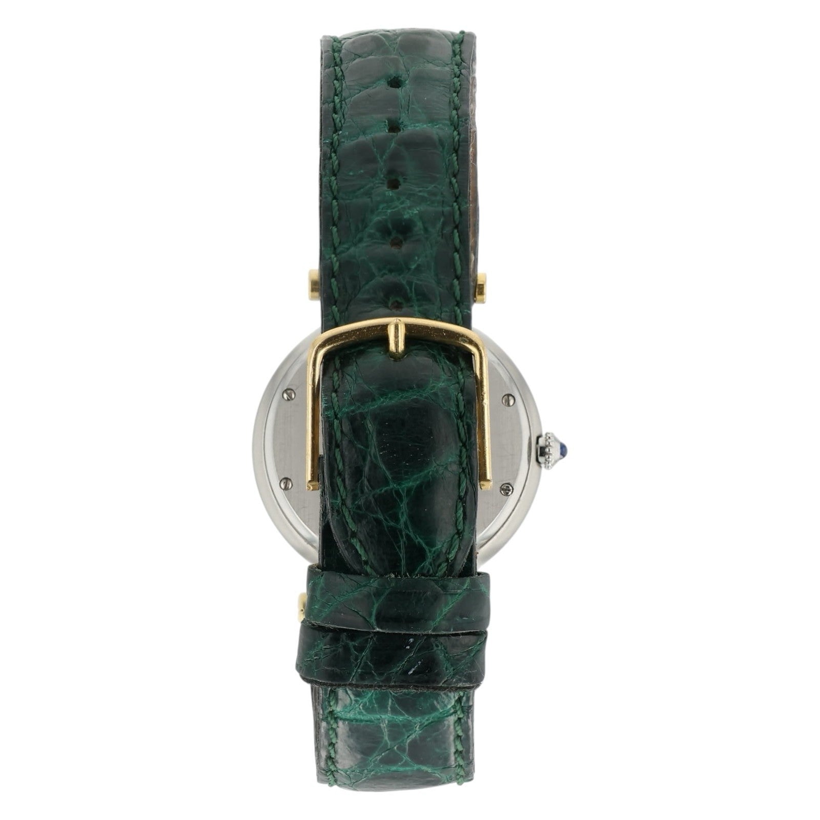 Cartier Panthere Vendome Silver Dial Gold & Steel 29mm Quartz Ladies Watch 1284
