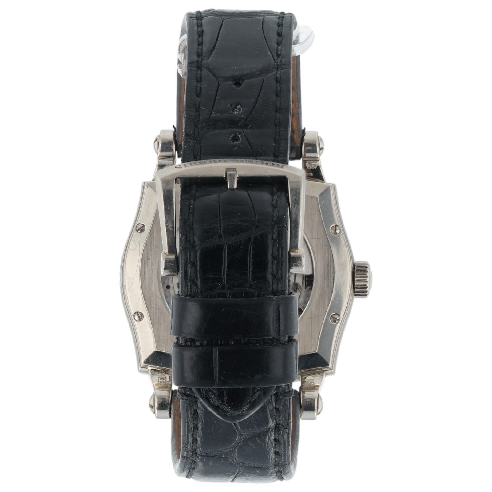 Roger Dubuis Sympathie Ivory Dial 18k White Gold 39mm Automatic Mens Watch 26276