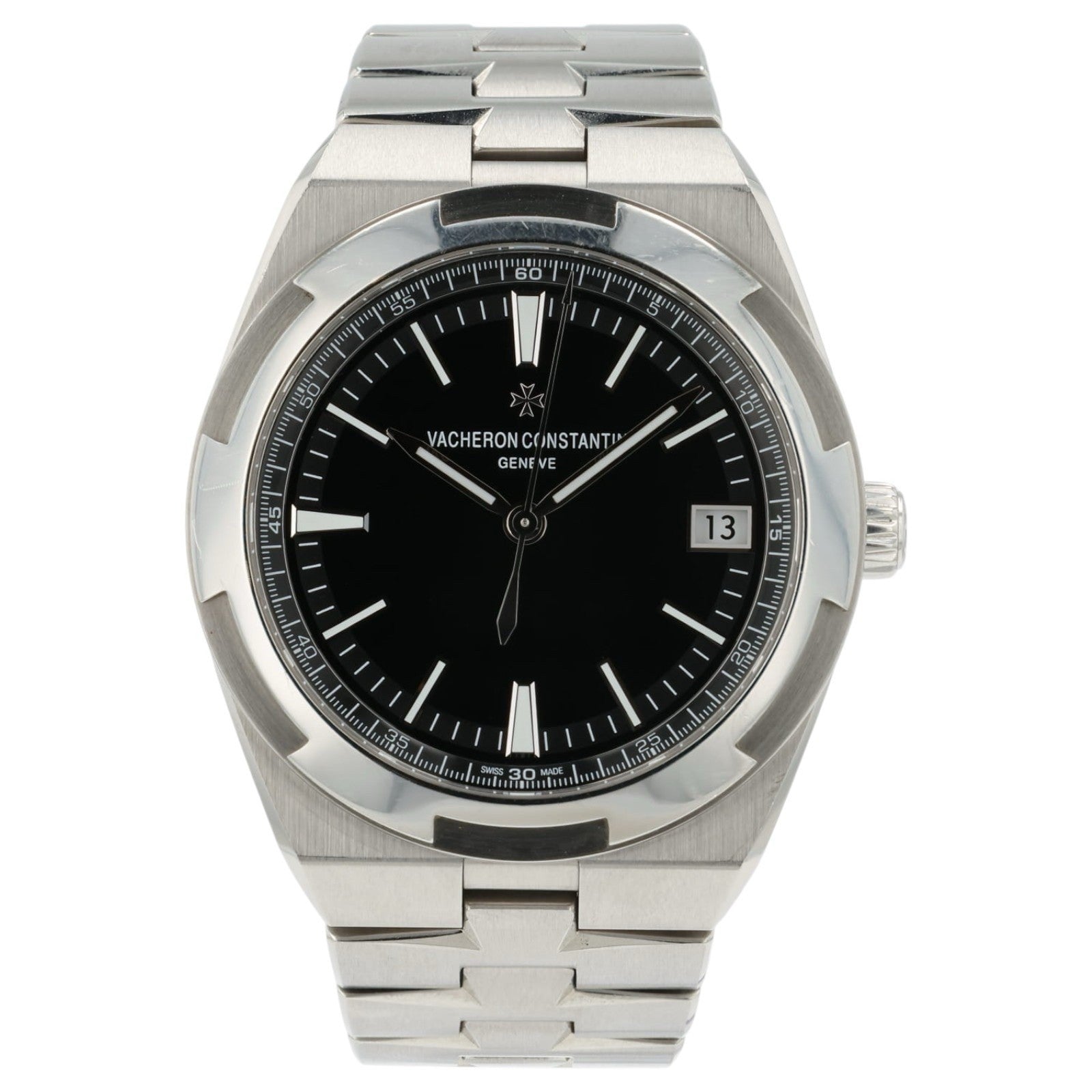 Vacheron Constantin Overseas Black Dial Steel 41mm Automatic Men’s Watch 4500V