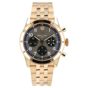 Breitling Classic Chronograph Gray Dial 18k Rose Gold 42mm Automatic Mens R23380