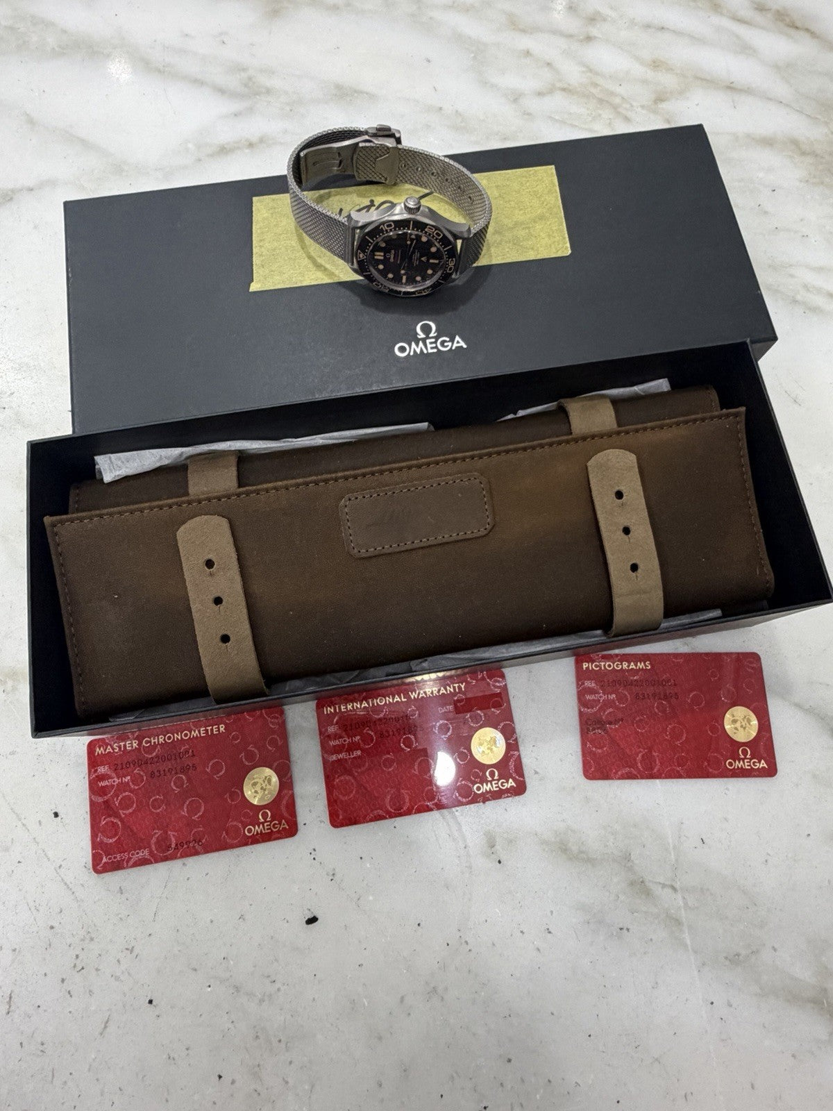 Omega Seamaster No Time to Die Titanium 42mm Automatic 210.90.42.20.01.001