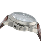 Panerai Luminor Marina Titanium Brown Dial 44mm Manual Wind Men's Watch