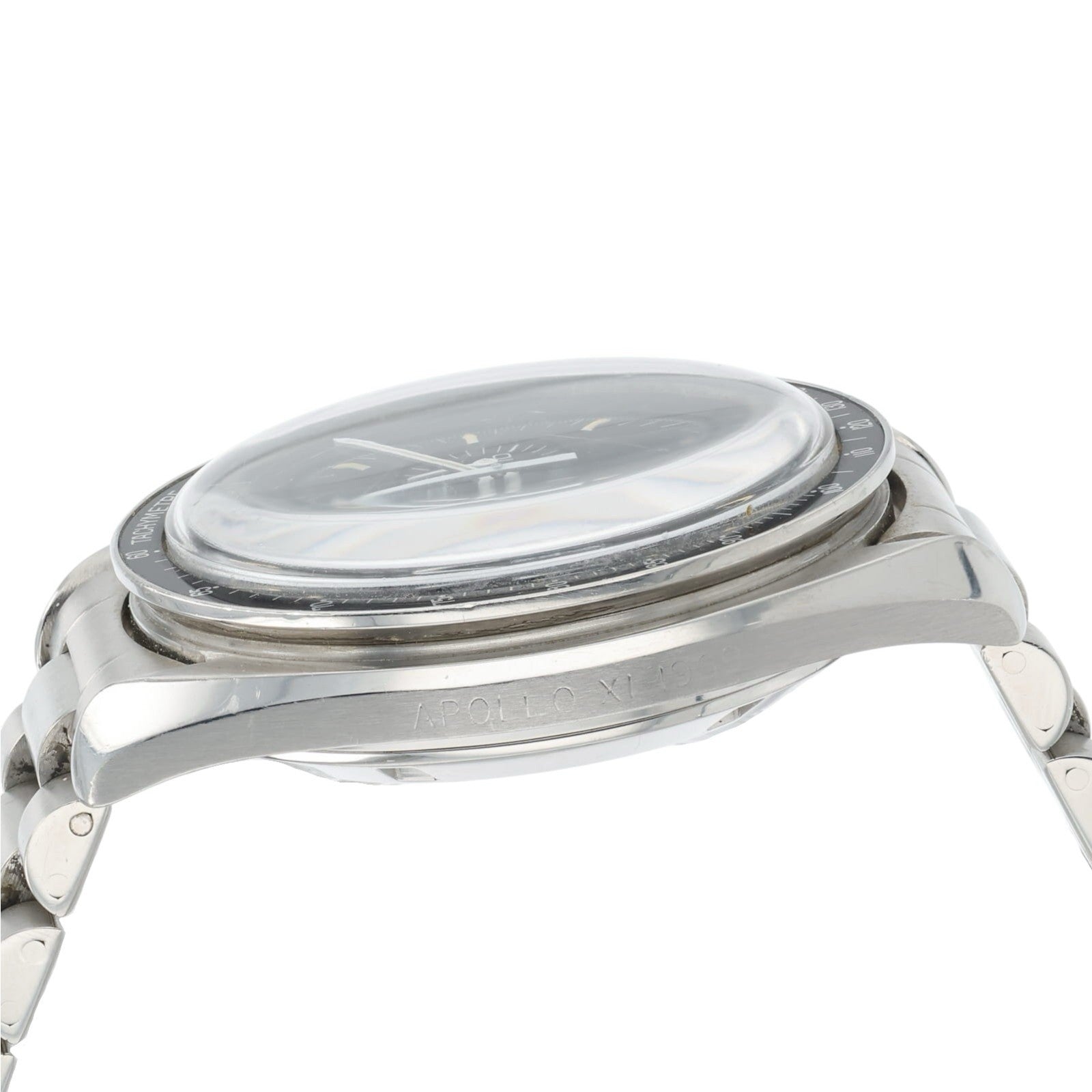 Omega Speedmaster Stainless Steel Black Dial 42mm Manual Wind Mens Watch 145.002