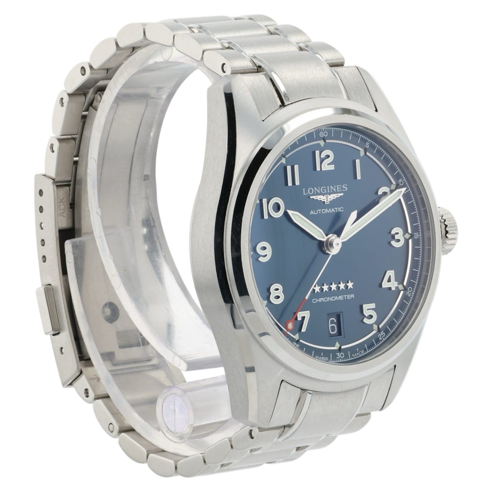 2026 Longines Spirit Blue Dial Stainless Steel 37mm Auto Men’s Watch L3.410.4