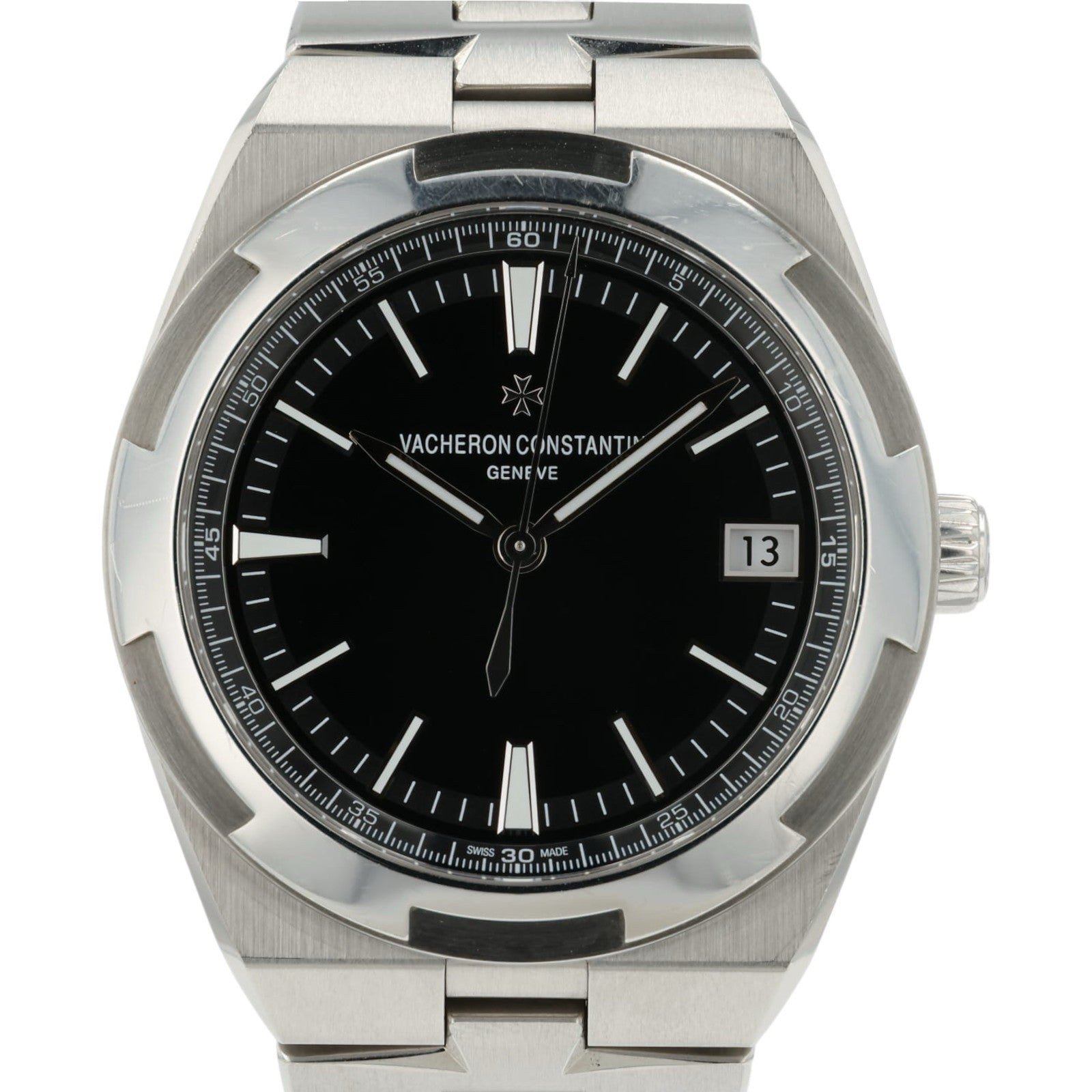 Vacheron Constantin Overseas Black Dial Steel 41mm Automatic Men’s Watch 4500V