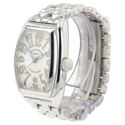 Franck Muller Conquistador Silver Dial Stainless Steel 35mm Automatic Mens 8002C