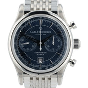 Bucherer Manero Flyback Blue Dial Stainless Steel 43mm Automatic Men’s 10919.08