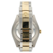Rolex Datejust Two-Tone Black Dial Gold & Steel 41mm Automatic Mens Watch 116333
