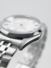 Tudor Prince Date Day Stainless 76200 Silver Linen Dial Automatic Men's Watch