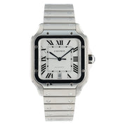 Cartier Santos Stainless Steel Silver Dial 39mm Automatic Men's Watch WSSA0018