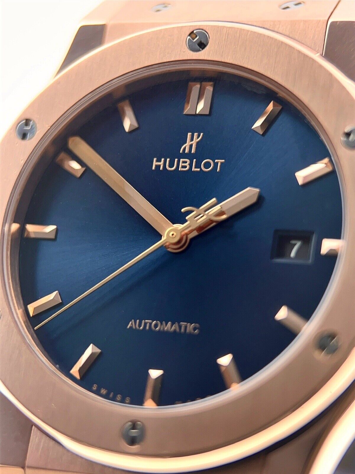 Hublot Classic Fusion King Gold 18k Rose Gold Blue 42mm Automatic Men’s Watch