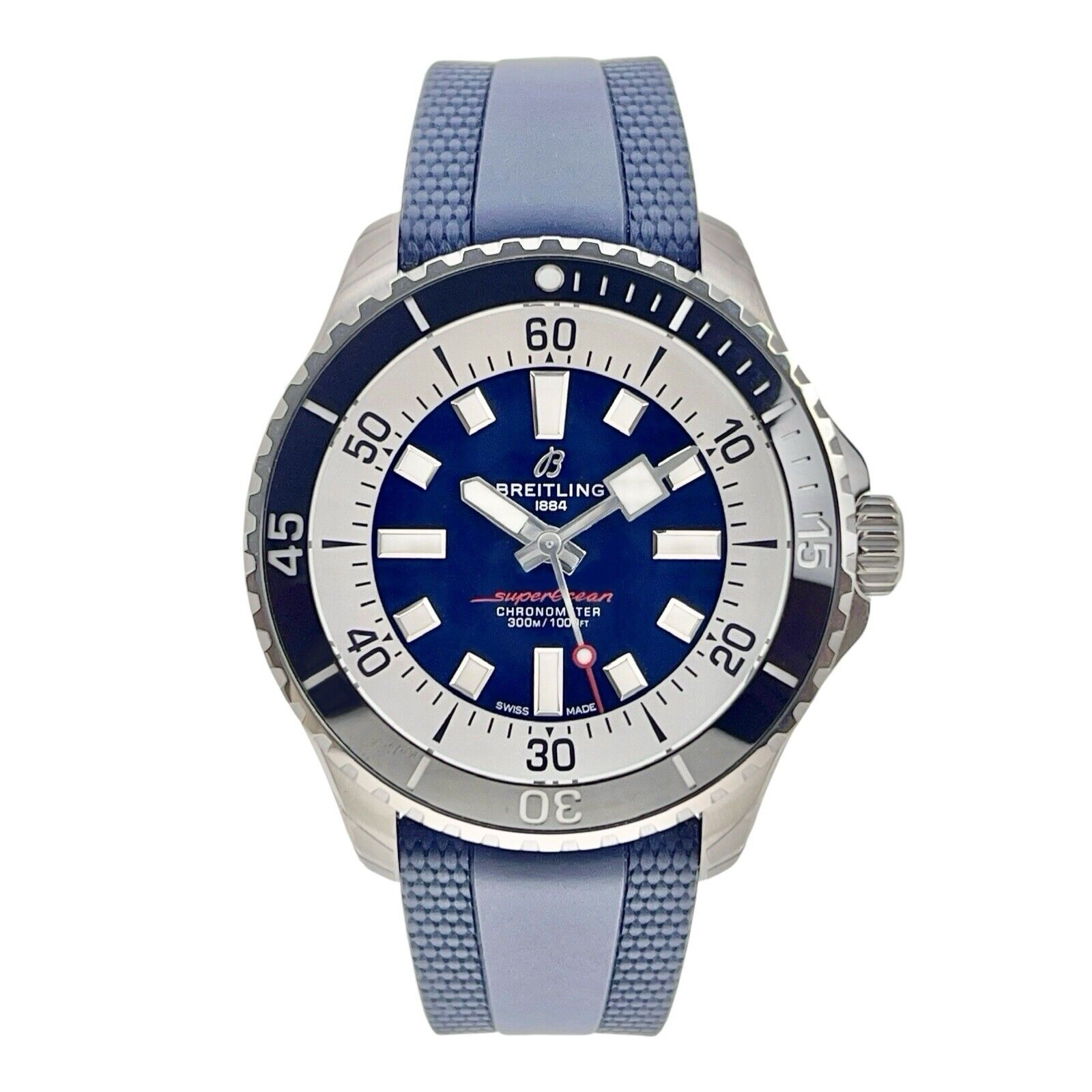 NEW Breitling Superocean 44 Steel Blue Dial 44mm Automatic Men’s Watch A17376