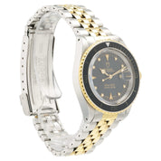 Tudor Mini Sub Black Dial Gold & Steel 33mm Automatic Unisex Watch 73091
