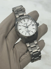 Grand Seiko Spring Drive Titanium Snowflake 41mm Automatic Men's Watch SBGA011