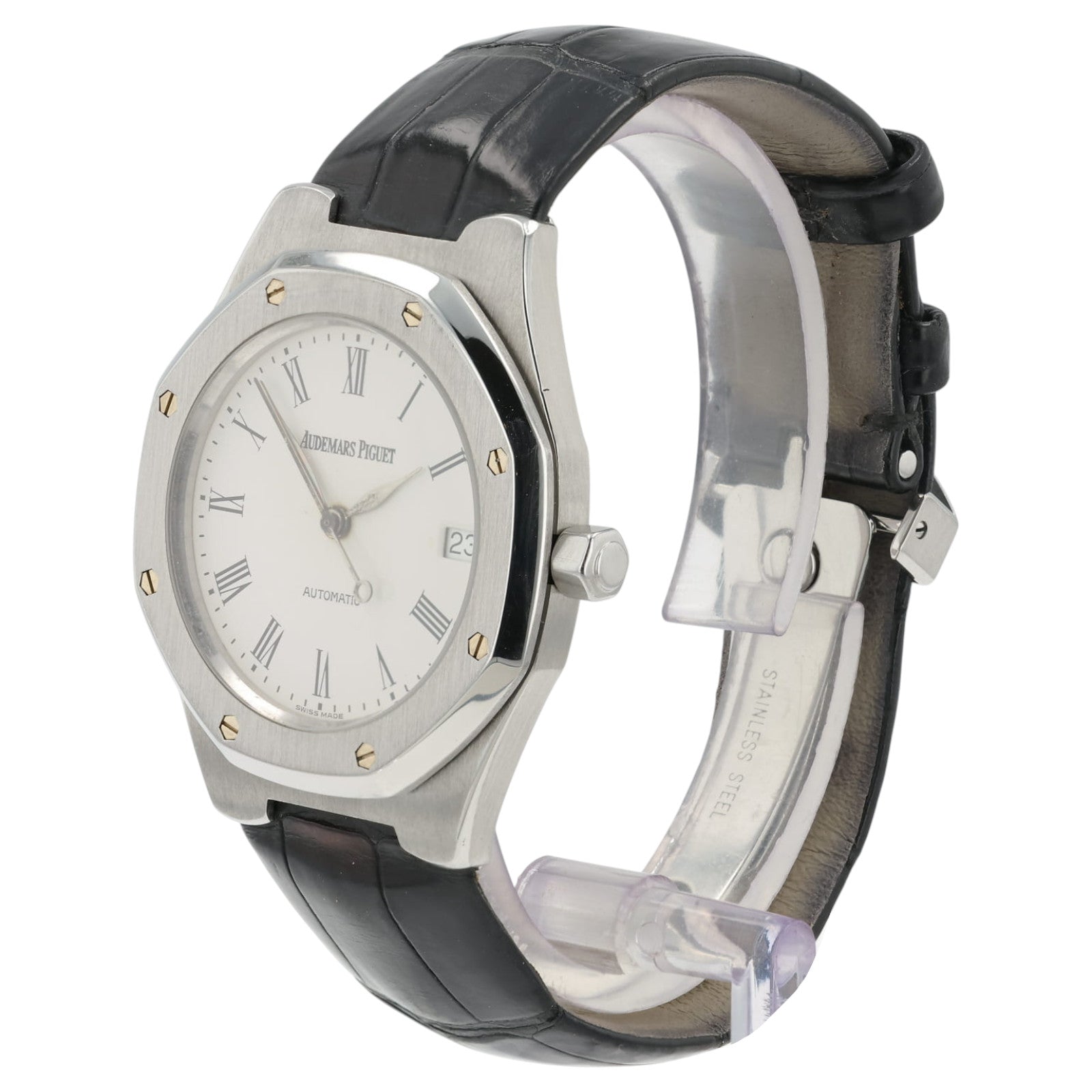 Audemars Piguet Royal Oak White Dial Stainless Steel 35mm Automatic Mens 14800ST
