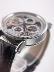 Chronoswiss Opus Stainless Steel Skeleton Dial 38mm Automatic Mens Watch CH7523