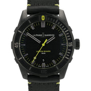 Ulyssse Nardin Lemon Shark Diver Black Dial Steel 42mm Automatic Mens 8163-175