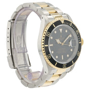 Rolex Submariner Black Dial 18k Yellow Gold & Steel 40mm Automatic Men’s 16613