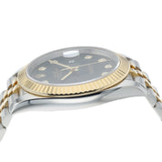 Rolex Datejust Black Dial Gold & Steel 41mm Automatic Movement Mens Watch 126333