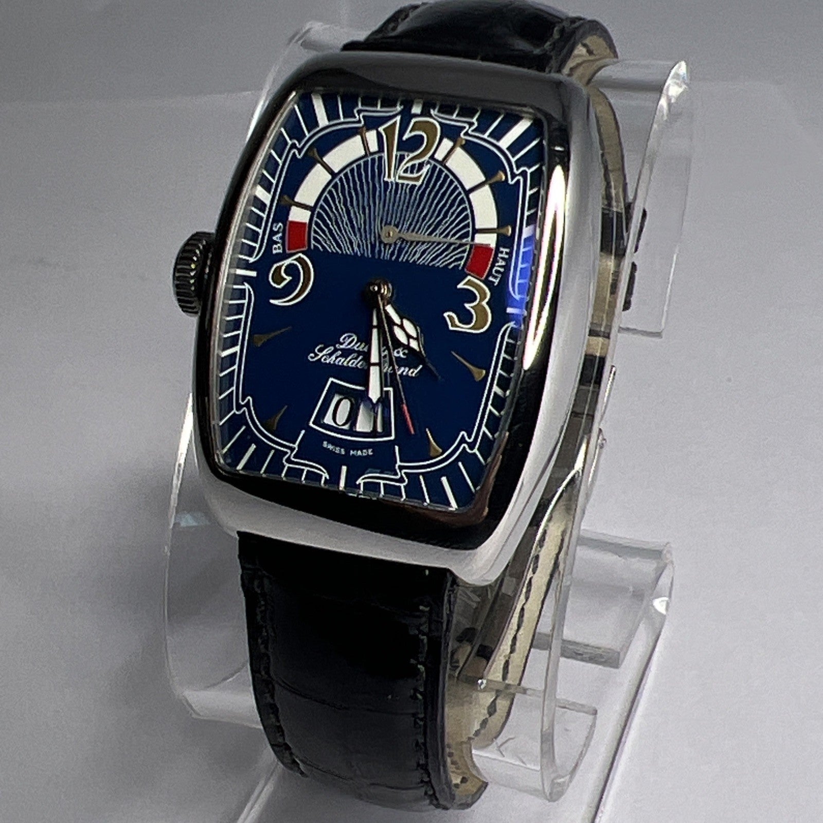 DUBEY＆SCHALDENBRAND Vintage Caprice Limited Edition Automatic Lefty Date Watch