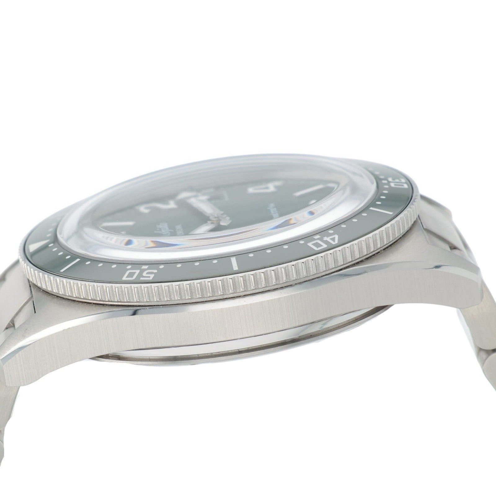 Glashutte Original Sea Q Steel Green Dial 39.5mm Automatic Mens 1-39-11-13-83-70