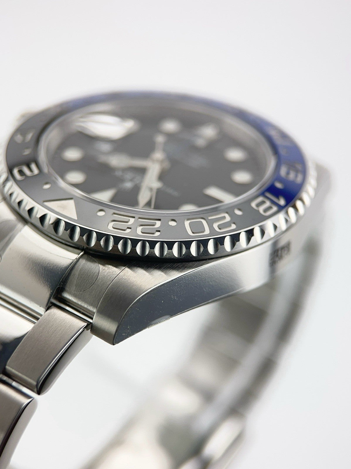 NEW Rolex GMT-Master Steel Black Dial 40mm Automatic Mens Watch 126710BLNR