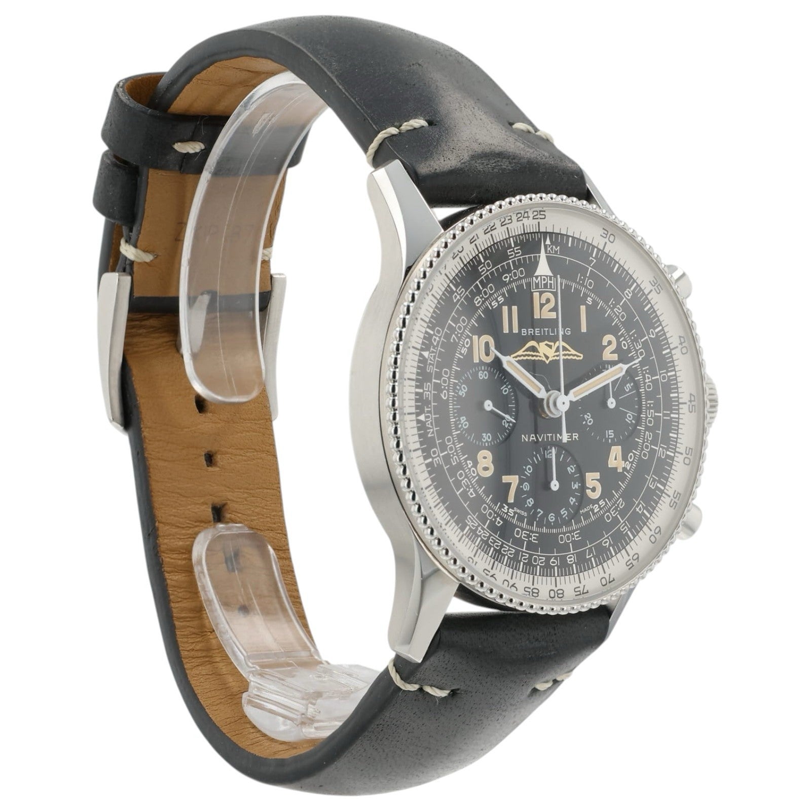 Breitling Navitimer Black Dial Stainless Steel 41mm Manual Wind Men’s AB0910