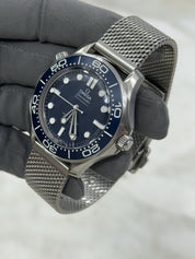 OMEGA Seamaster Diver 300M James Bond 60th Anniversary Blue Dial 42mm Watch