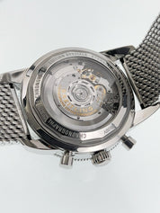 Breitling Superocean Chrono Steel Silver Dial 44mm Automatic Mens Watch AB0162