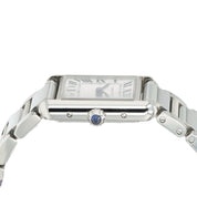 Cartier Tank Must de Cartier Silver Dial Stainless Steel 29.5mm Quartz WSTA0107